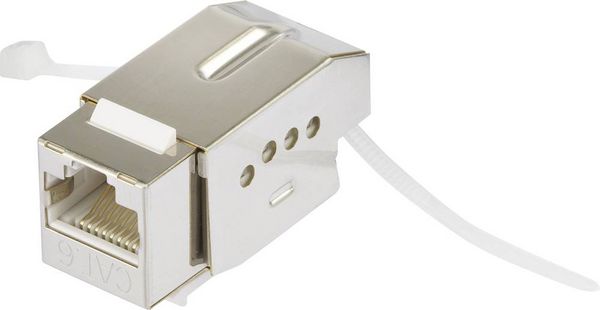 Produktbild: Renkforce RJ45-Einbaumodul Keystone CAT 6 1St.