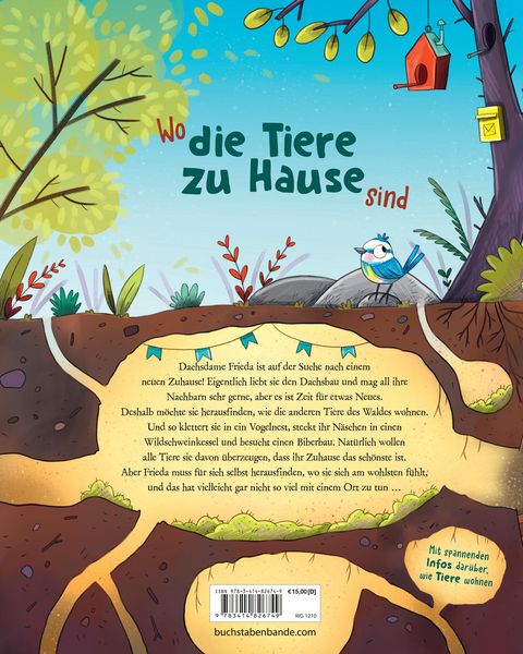 Produktbild: Mein Zuhause, dein Zuhause - Mit Frieda Dachs den Wald entdecken
