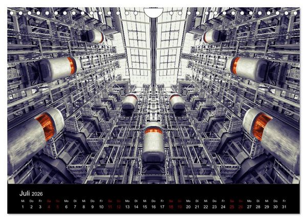 Produktbild: Welt der Aufz&uuml;ge (Wandkalender 2026 DIN A4 quer), CALVENDO Monatskalender