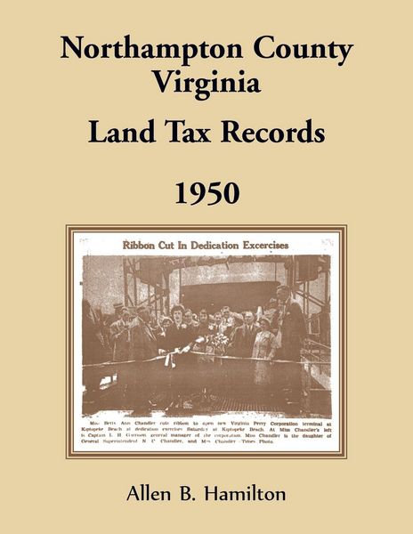 Produktbild: Northampton County, Virginia Land Tax Records, 1950