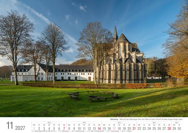 Produktbild: Altenberg 2027 Bildkalender A3 Spiralbindung