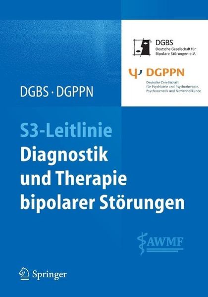Produktbild: S3-Leitlinie - Diagnostik und Therapie bipolarer St&ouml;rungen