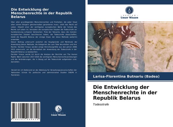 Produktbild: Die Entwicklung der Menschenrechte in der Republik Belarus
