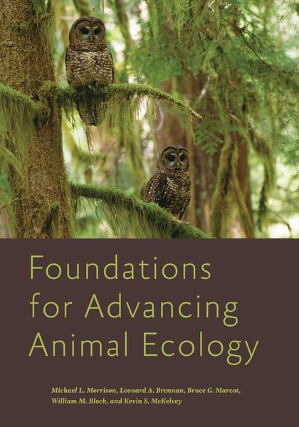 Produktbild: Foundations for Advancing Animal Ecology