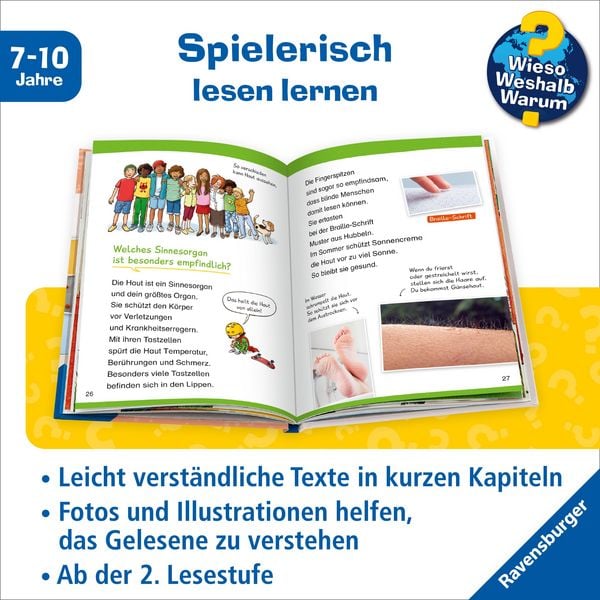 Produktbild: Wieso? Weshalb? Warum? Erstleser, Band 15 - Mein K&ouml;rper