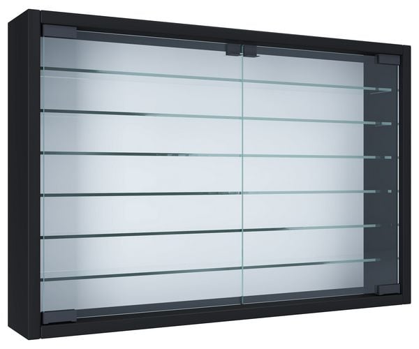 Produktbild: H&auml;ngevitrine Wandvitrine Sammel Deko Mandosa XL