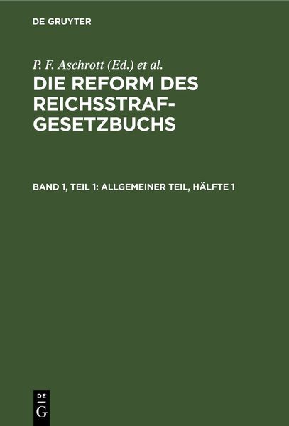 Produktbild: Allgemeiner Teil, H&auml;lfte 1