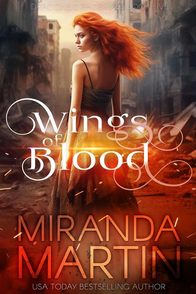 Produktbild: Wings of Blood: A Paranormal Urban Fantasy Shifter Romance (Dragons & Phoenixes, #5)