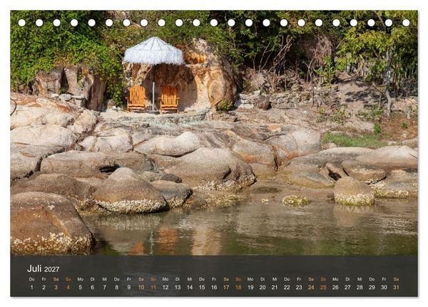 Produktbild: Traumstr&auml;nde in Vietnam (Tischkalender 2027 DIN A5 quer), CALVENDO Monatskalender
