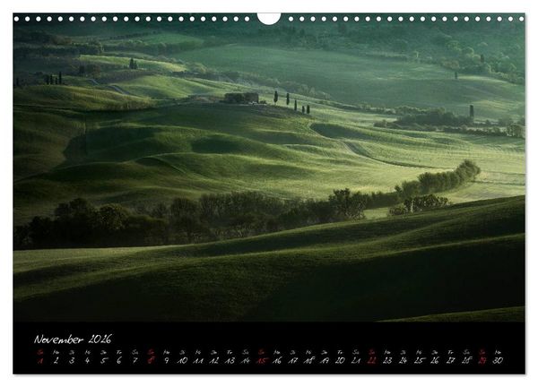 Produktbild: Licht der Toscana (Wandkalender 2026 DIN A3 quer), CALVENDO Monatskalender