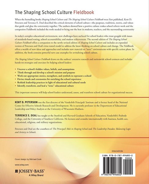Produktbild: The Shaping School Culture Fieldbook
