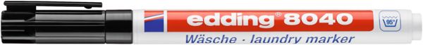 Produktbild: Edding W&auml;schemarker 8040 schwarz