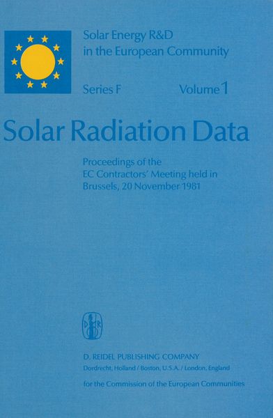 Produktbild: Solar Radiation Data
