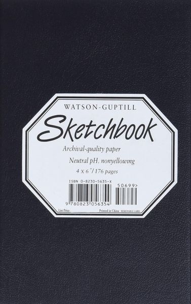 Produktbild: Small Sketchbook (Black)