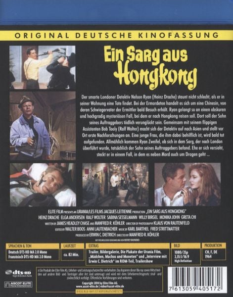 Produktbild: Ein Sarg aus Hongkong - Ungeschnittene Neuabtastung vom 35mm-Original (Cinema Treasures)
