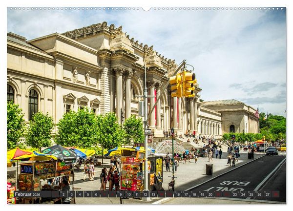 Produktbild: Stadtansichten New York (Wandkalender 2026 DIN A2 quer), CALVENDO Monatskalender