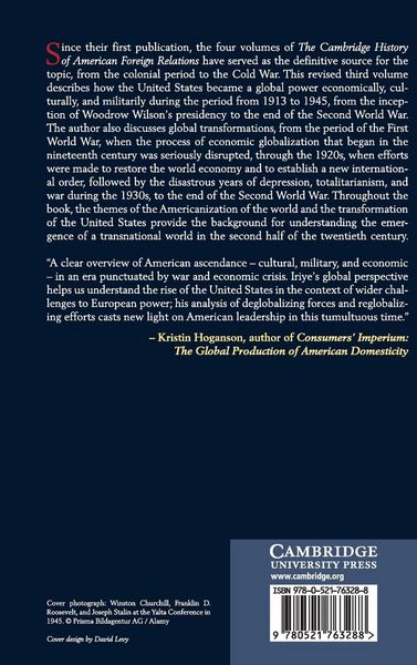 Produktbild: The New Cambridge History of American Foreign Relations, Volume 3