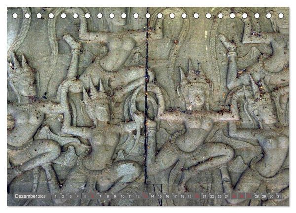 Produktbild: Kambodscha &bull; Angkor Wat (Tischkalender 2026 DIN A5 quer), CALVENDO Monatskalender