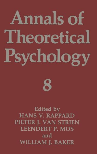 Produktbild: Annals of Theoretical Psychology