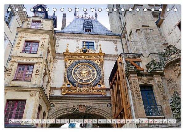 Produktbild: Normandie erleben (Tischkalender 2026 DIN A5 quer), CALVENDO Monatskalender