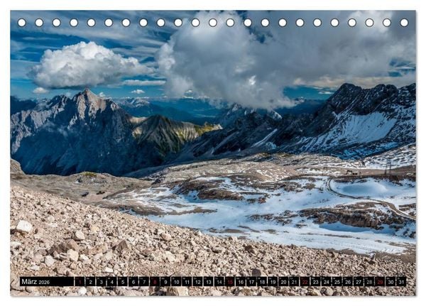 Produktbild: Traumlandschaft Werdenfelser Land - Teil I (Tischkalender 2026 DIN A5 quer), CALVENDO Monatskalender