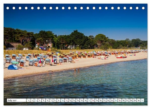 Produktbild: Baltic Coast of Germany (Desk Calendar 2027 DIN A5 landscape), CALVENDO 12 Month DeskCalendar
