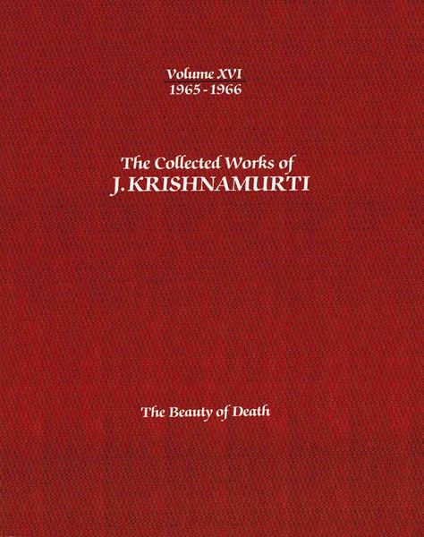Produktbild: The Collected Works of J.Krishnamurti -Volume XVI 1965-1966
