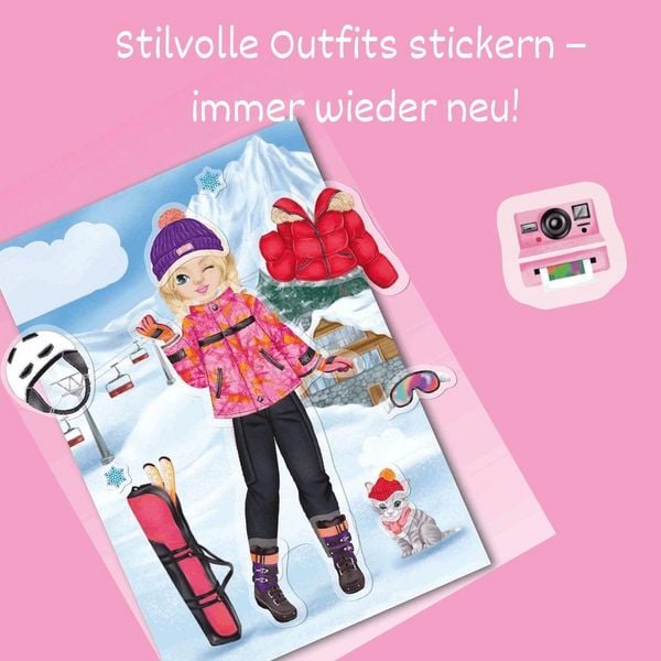 Produktbild: Fashion & Styles: Anziehpuppen mit Folienstickern. Auf Reisen