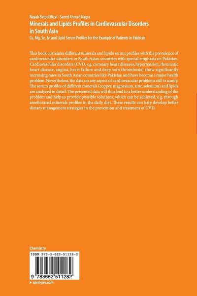 Produktbild: Minerals and Lipids Profiles in Cardiovascular Disorders in South Asia