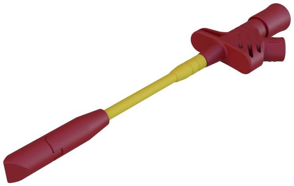 Produktbild: Hirschmann Test & Measurement KLEPS 2700 rt Abgriffklemme Steckanschluss 4mm CAT III Rot