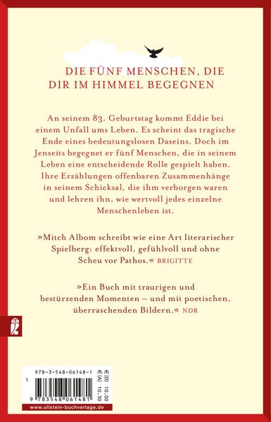 Produktbild: Die f&uuml;nf Menschen, die dir im Himmel begegnen