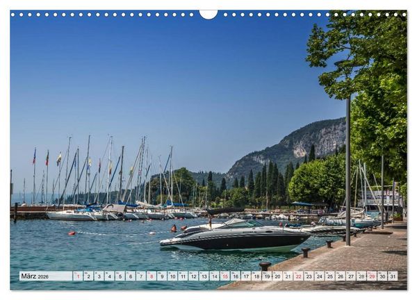 Produktbild: GARDASEE Orte am malerischen Ostufer (Wandkalender 2026 DIN A3 quer), CALVENDO Monatskalender