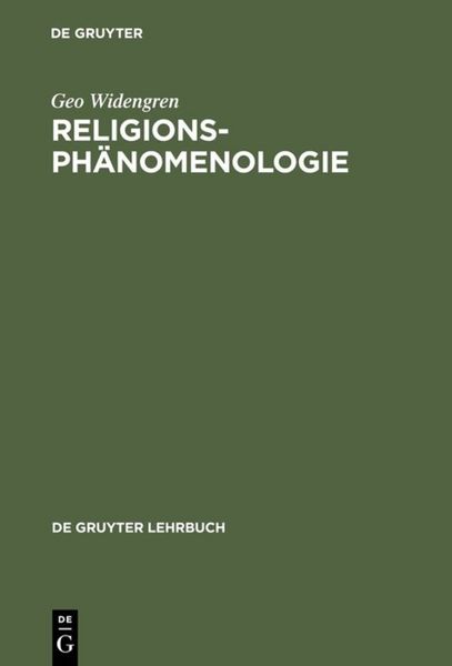 Produktbild: Religionsph&auml;nomenologie