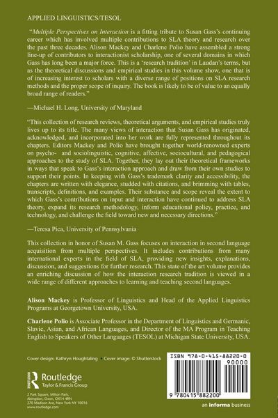 Produktbild: Multiple Perspectives on Interaction