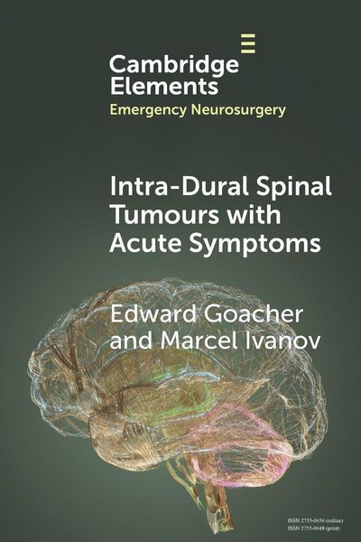 Produktbild: Intra-Dural Spinal Tumours with Acute Symptoms