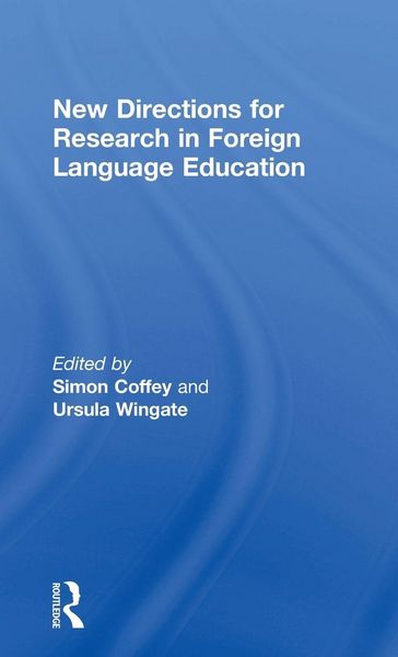 Produktbild: New Directions for Research in Foreign Language Education