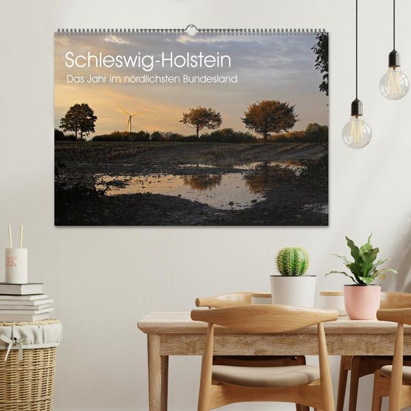 Produktbild: Schleswig-Holstein (Wandkalender 2026 DIN A2 quer), CALVENDO Monatskalender