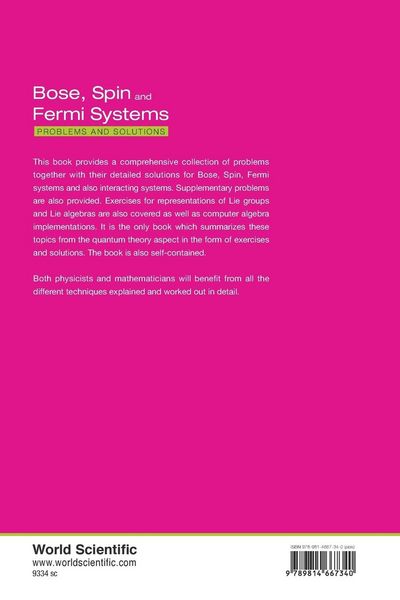 Produktbild: Bose, Spin and Fermi Systems