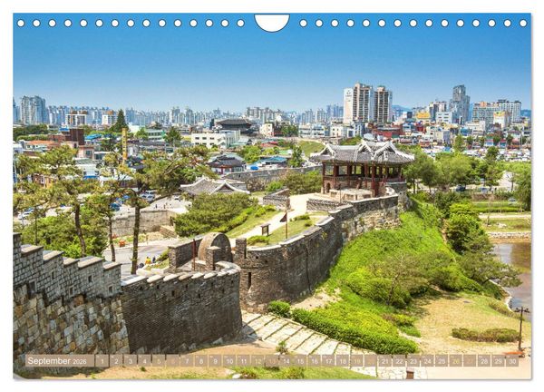 Produktbild: S&uuml;dkorea: Zwischen gelbem und japanischem Meer (Wandkalender 2026 DIN A4 quer), CALVENDO Monatskalender