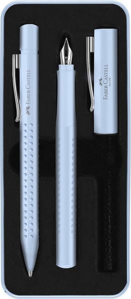 Produktbild: Faber-Castell F&uuml;ller M/KS Set Grip 2010 sky blue