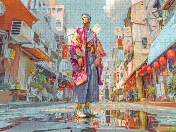 Produktbild: CALVENDO Puzzle Japanische Anime | 2000 Teile Lege-Gr&ouml;&szlig;e 90x67cm Foto-Puzzle f&uuml;r gl&uuml;ckliche Stunden