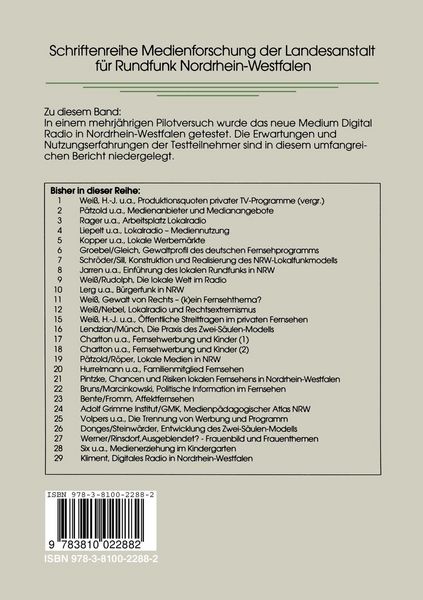 Produktbild: Digitales Radio in Nordrhein-Westfalen