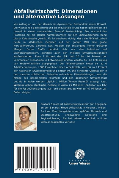 Produktbild: Abfallwirtschaft: Dimensionen und alternative L&ouml;sungen