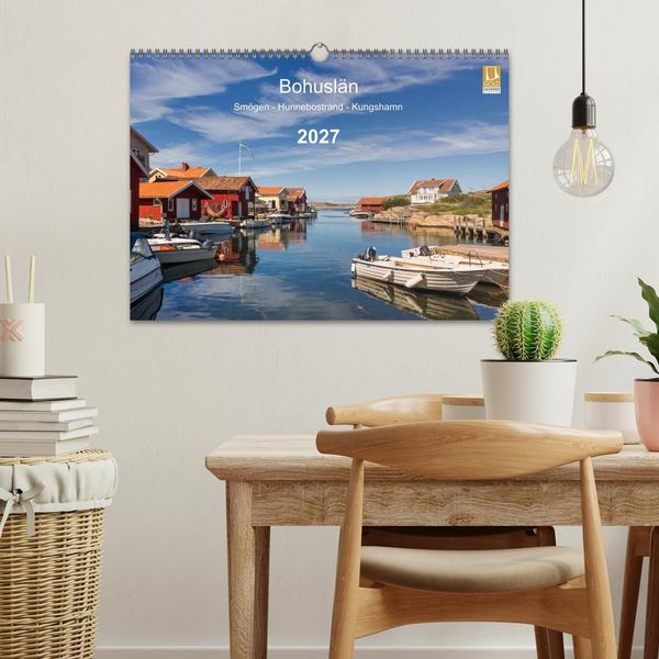 Produktbild: Bohusl&auml;n. Sm&ouml;gen - Hunnebostrand - Kungshamn (Wandkalender 2027 DIN A3 quer), CALVENDO Monatskalender