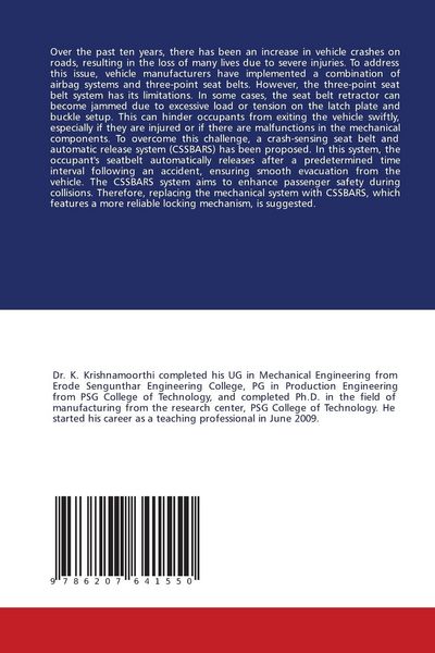 Produktbild: FOUR-WHEELER CRASH DETECTION SEAT BELT SYSTEM WITH AUTOMATIC RELEASE