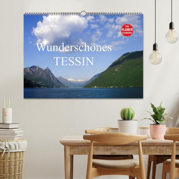 Produktbild: Wundersch&ouml;nes Tessin (Wandkalender 2026 DIN A2 quer), CALVENDO Monatskalender