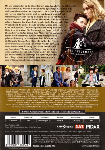 Produktbild: Die Heiland - Wir sind Anwalt, Staffel 3 / Weitere dreizehn Folgen der Erfolgsserie [4 DVDs]