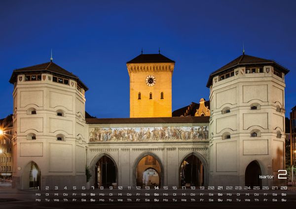 Produktbild: M&uuml;nchen - Zwischen Alpenblick und Altstadtflair - 2027 - Kalender DIN A2