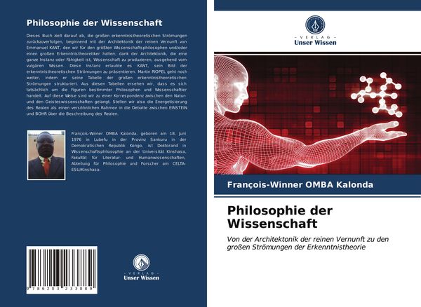 Philosophie der Wissenschaft, Taschenbuch von François-Winner OMBA Kalonda, Verlag Unser Wissen, 9786203233889