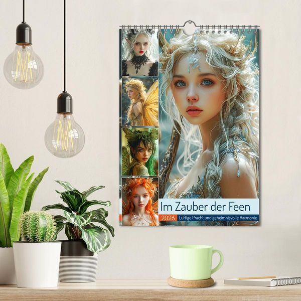 Produktbild: Im Zauber der Feen. Luftige Pracht und geheimnisvolle Harmonie (Wandkalender 2026 DIN A4 hoch), CALVENDO Monatskalender